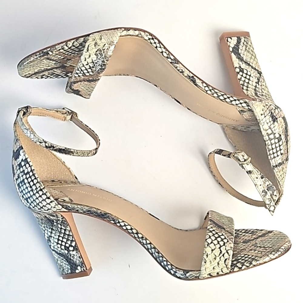 ANTONIO MELANI Snakeskin Heels - Picture 11 of 16
